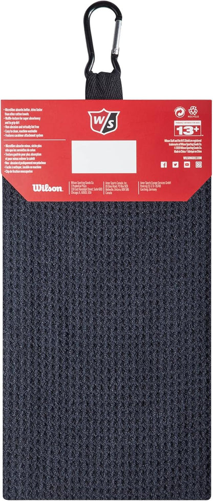 Wilson - Tri-Fold Towel E - Black