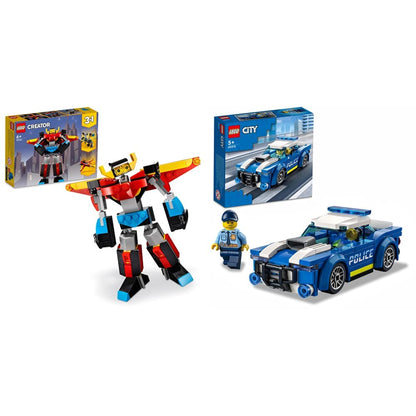 Title: LEGO 31124 Creator 3in1 Super Robot Toy to Dragon Figure to Jet Plane, Creative Construction Bricks Set for Kids 6 Plus Years Old Single