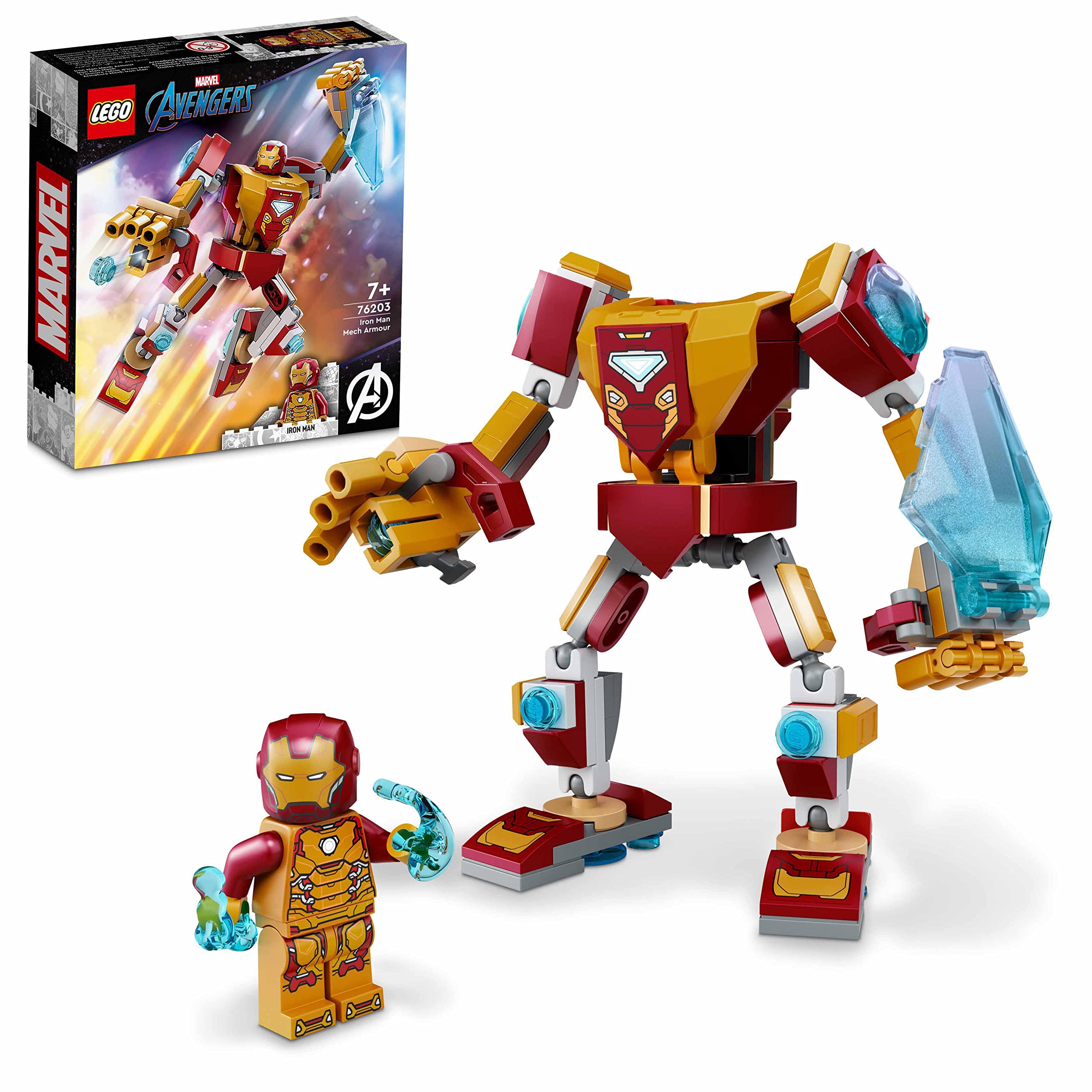 LEGO 76203 Super Heroes Iron Man Mech Armour Single
