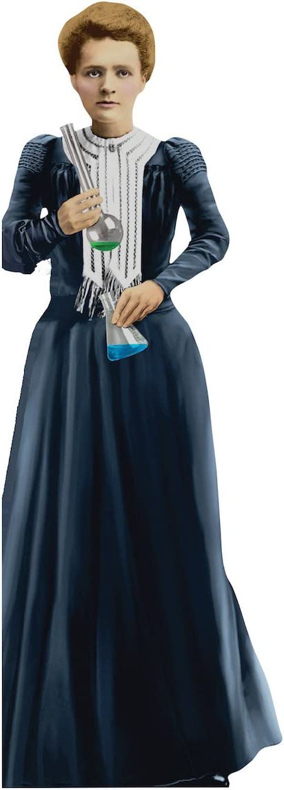 Marie Curie Quotable Notable - Greeting Card And Sticker Sheet - [Dutch Import]