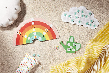 Petit Collage Rain Rainbow, (0810073341142