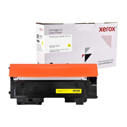Everyday by Xerox Yellow Toner compatible with HP 117A (W2072A), Compatible toner cartridge for XET A4 (006R04593