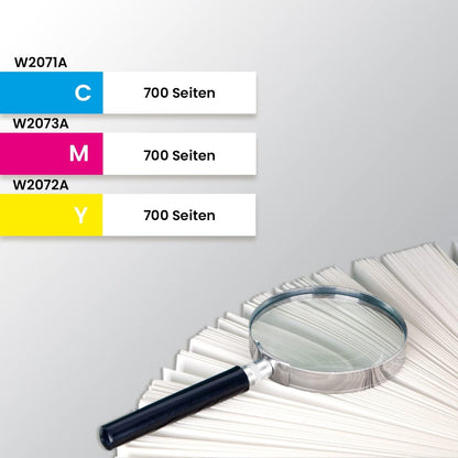Everyday by Xerox Yellow Toner compatible with HP 117A (W2072A), Compatible toner cartridge for XET A4 (006R04593