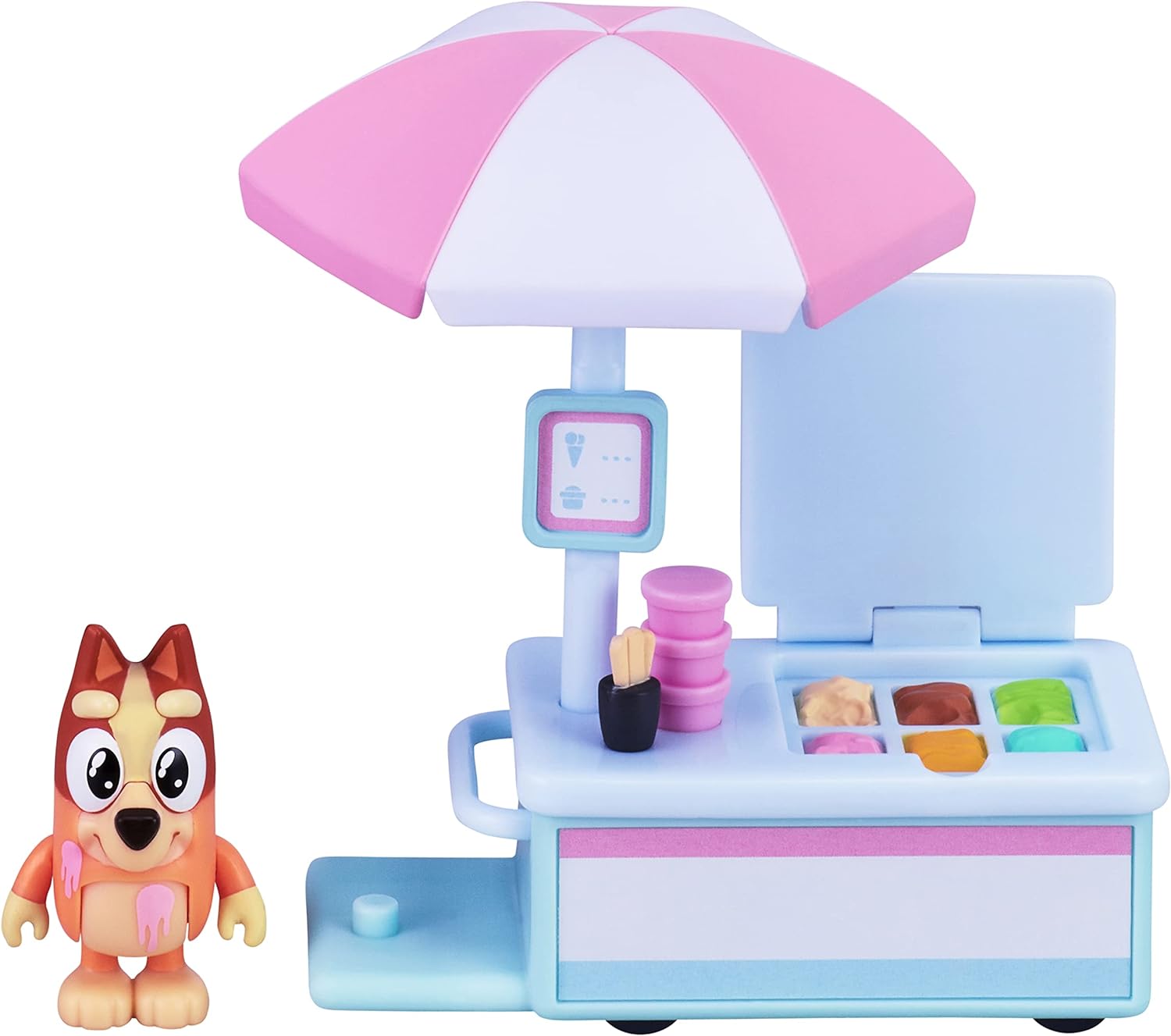MOOSE Bluey - Ice cream Cart Set (90122