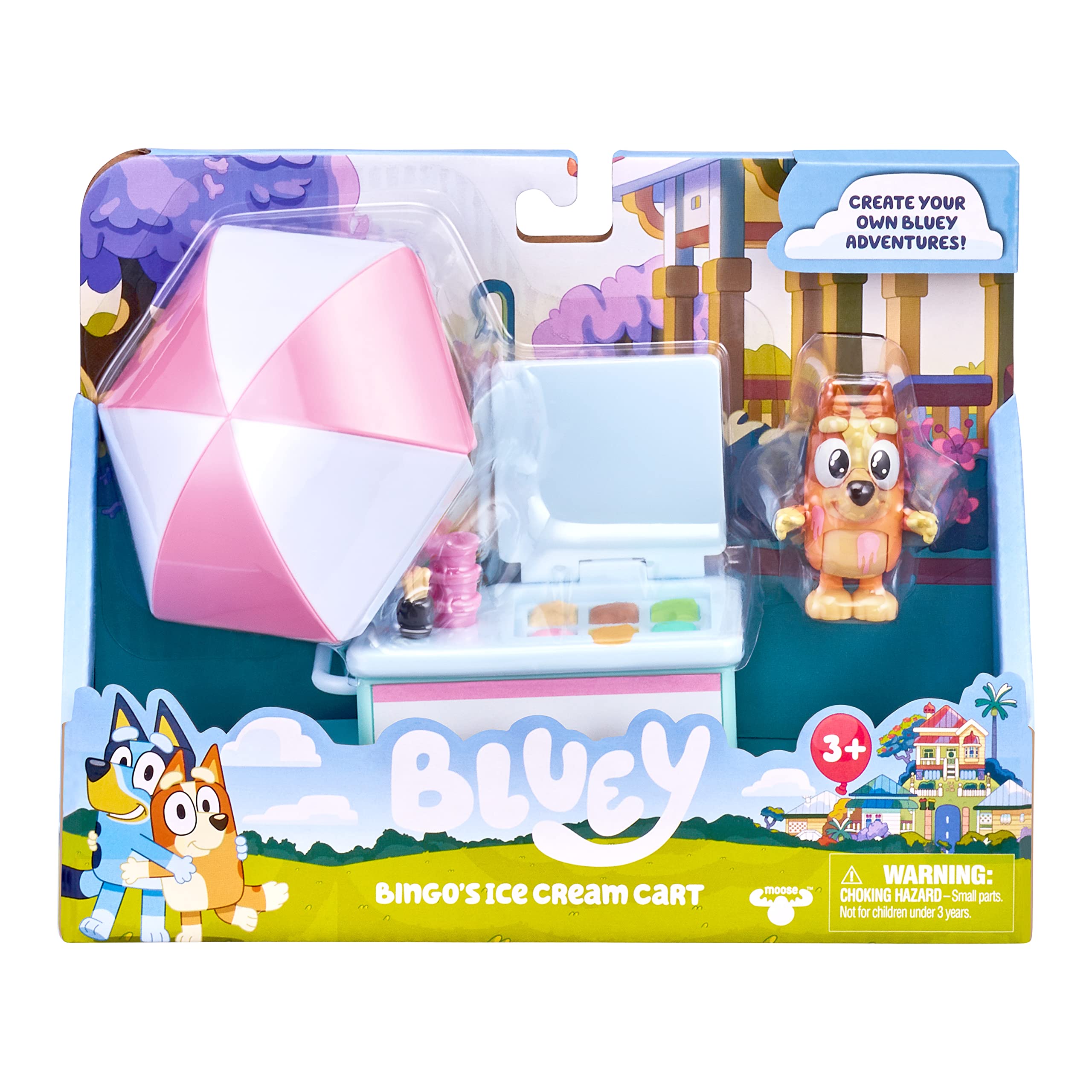 MOOSE Bluey - Ice cream Cart Set (90122