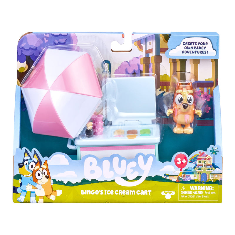 MOOSE Bluey - Ice cream Cart Set (90122