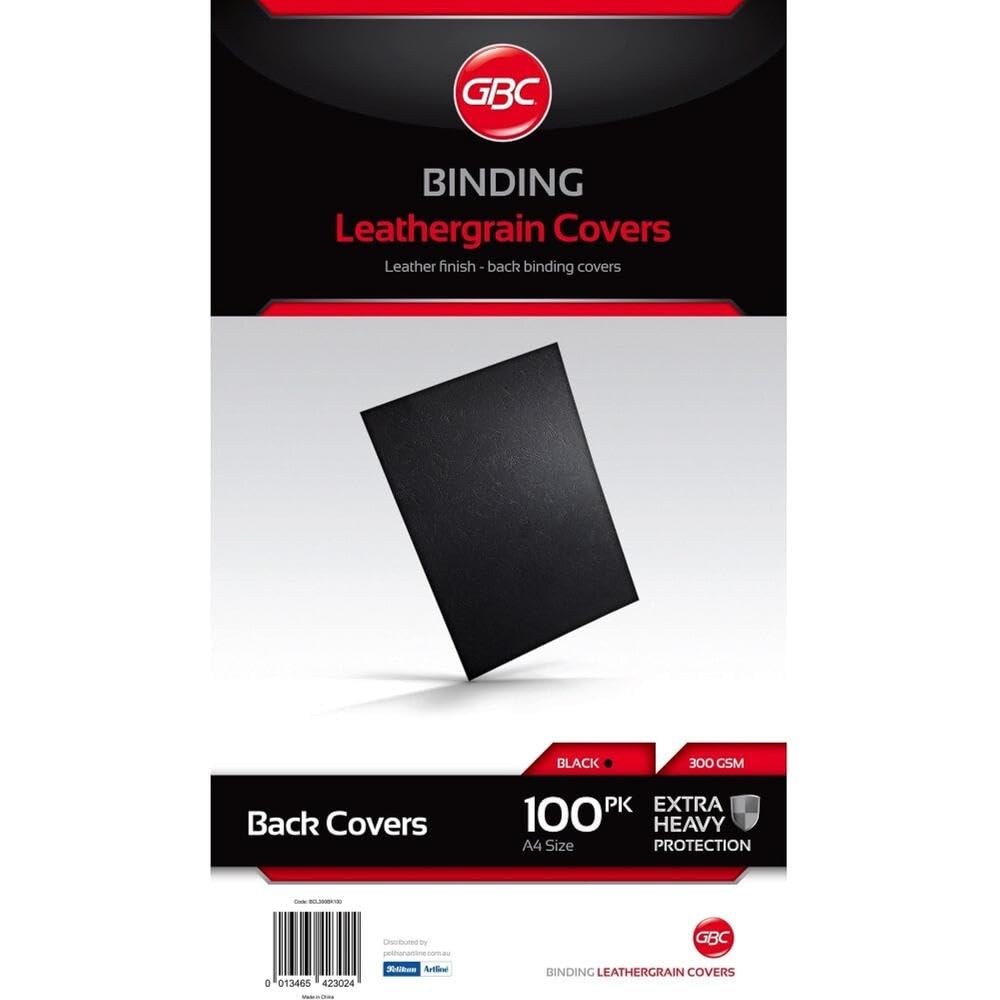 LeatherGrain Umschlagmaterial, A4, 100 Stück