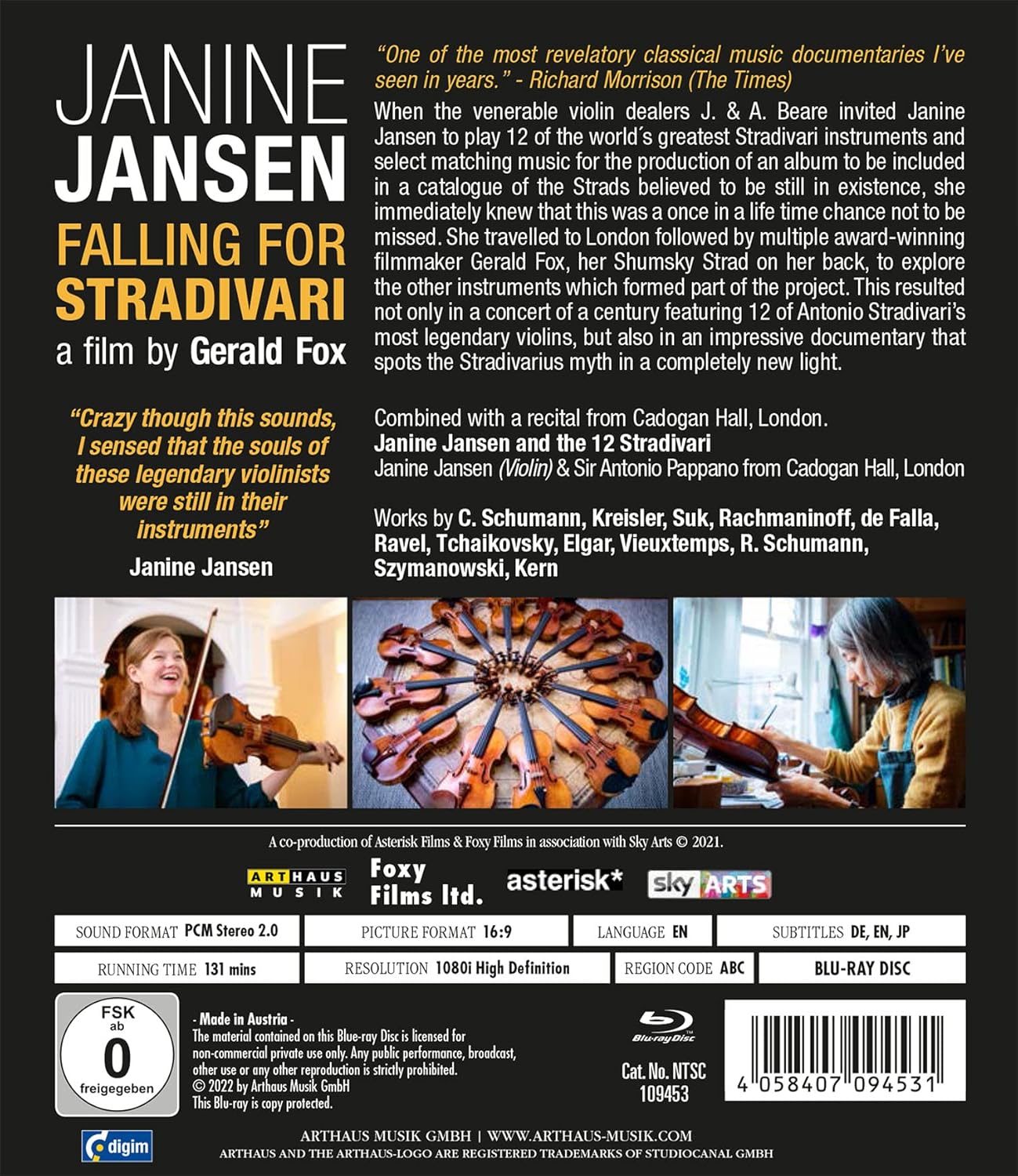 Janine Jansen - Falling for Stradivari