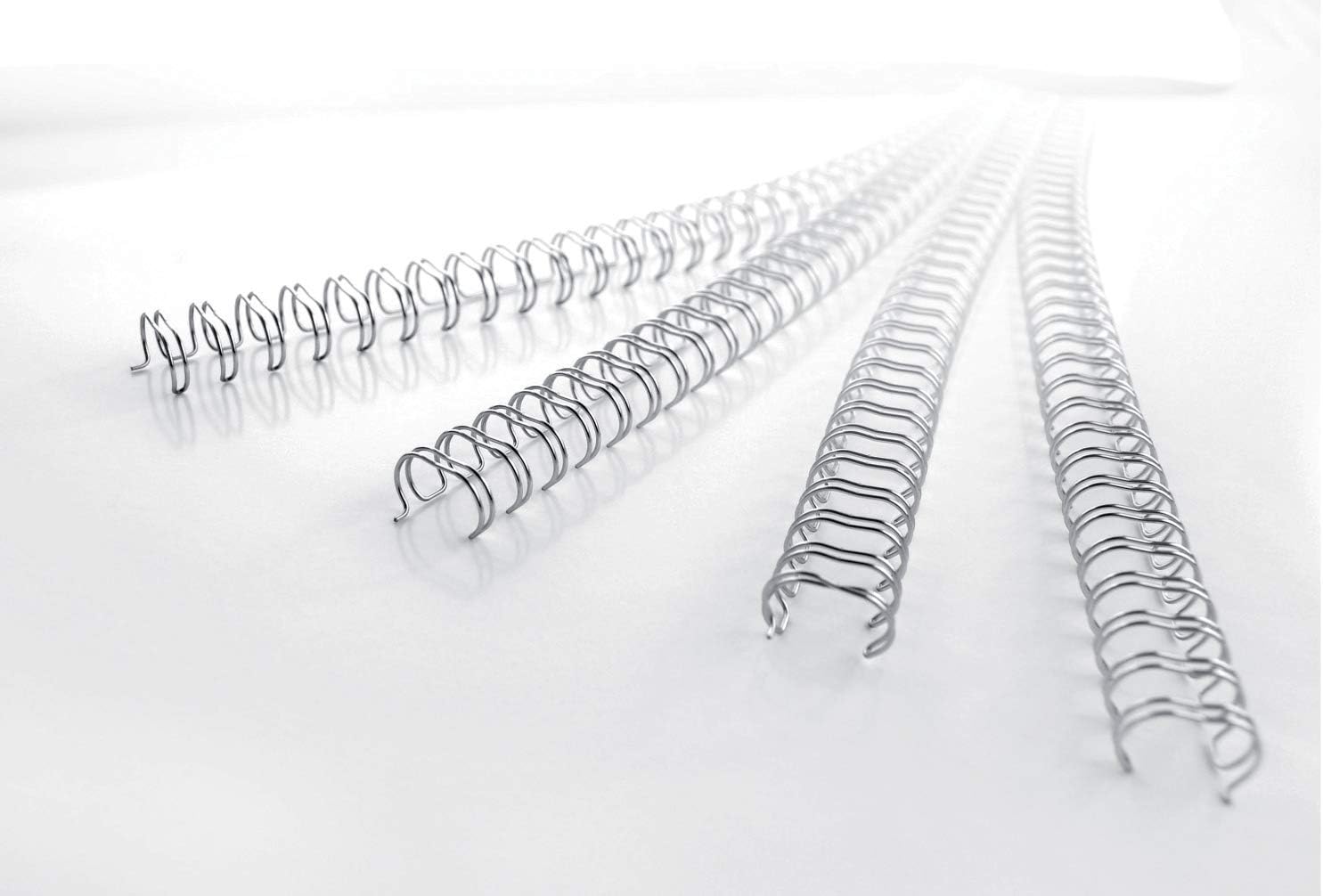 GBC WireBind Binding Wires, 8 mm, 70 Sheet Capacity, A4, White, Pack of 100, RG810570