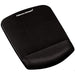 Fellowes PlushTouch Mouse Pad Wrist Rest Black 9252003