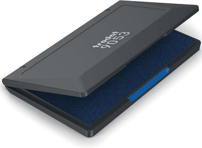 Trodat Large Ink Pad for Traditional Stamps - 158 x 90 mm (Blue