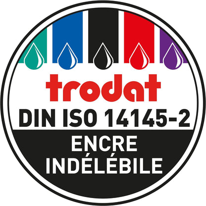 Trodat Large Ink Pad for Traditional Stamps - 158 x 90 mm (Blue