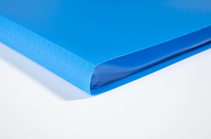 Exacompta - Ref 8522E - Soft PP Display Book - Suitable for A4 Documents, Made from Polypropylene, Lightweight, 20 Pockets, 40 Viewing Pages - Blue Cover