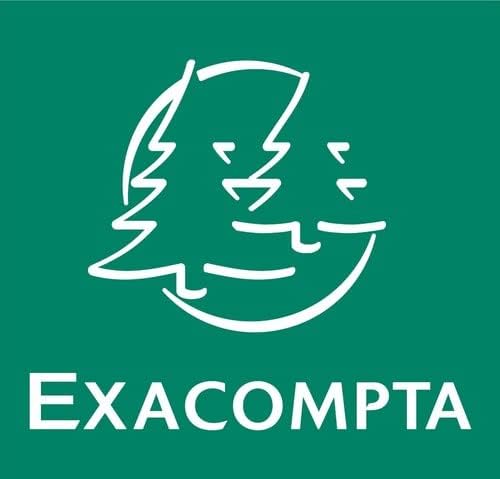 Exacompta - Ref 8522E - Soft PP Display Book - Suitable for A4 Documents, Made from Polypropylene, Lightweight, 20 Pockets, 40 Viewing Pages - Blue Cover