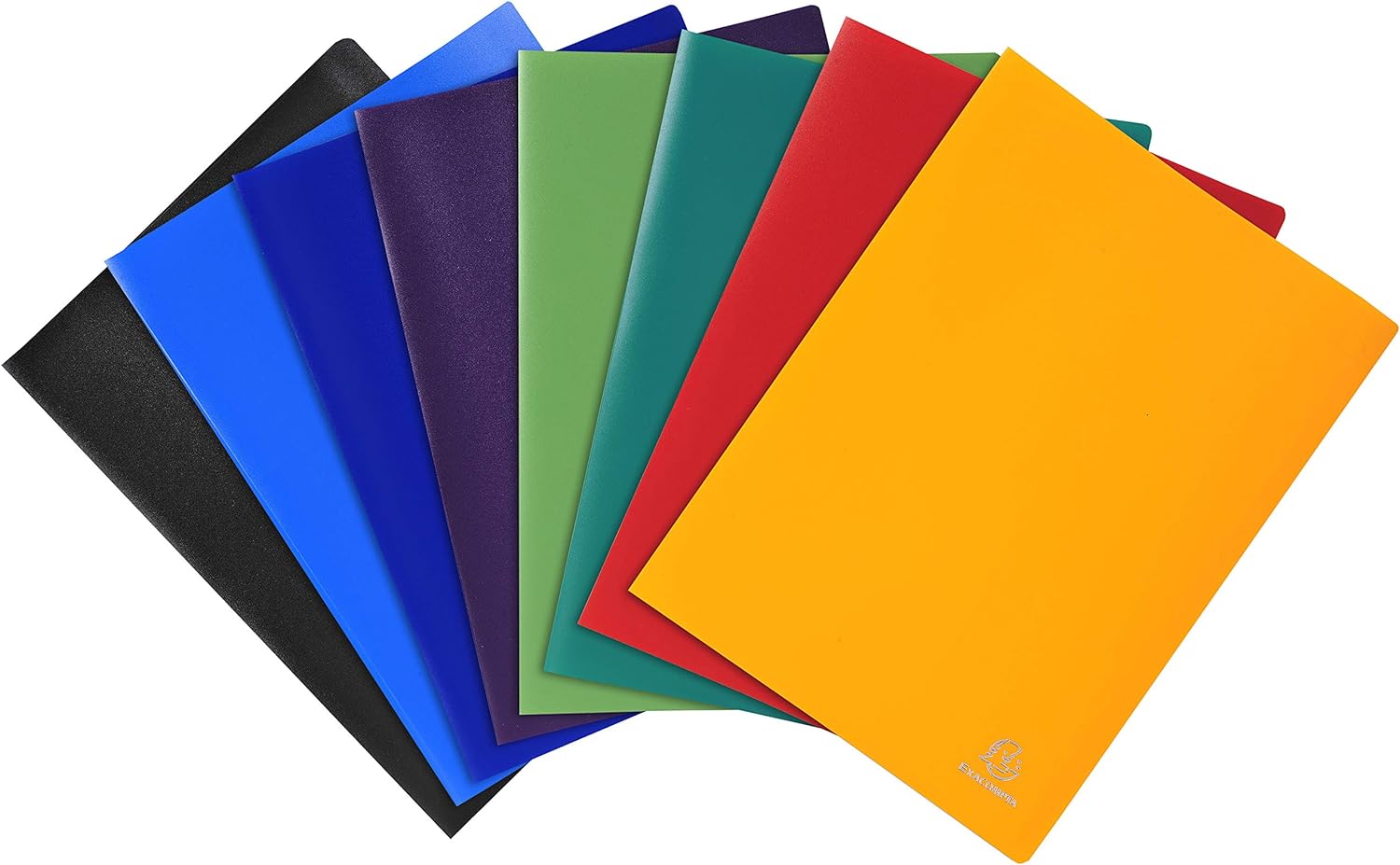 Exacompta - Ref 8545E - Soft PP Display Book - Suitable for A4 Documents, Made from Polypropylene, Lightweight, 40 Pockets, 80 Viewing Pages - Red Cover