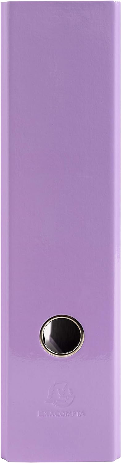 Exacompta - Ref 53565E - Aquarel Collection - A4 Lever Arch File - 80mm Spine, Suitable for A4 Documents, Holds Up To 800 Sheets of 80gsm Paper