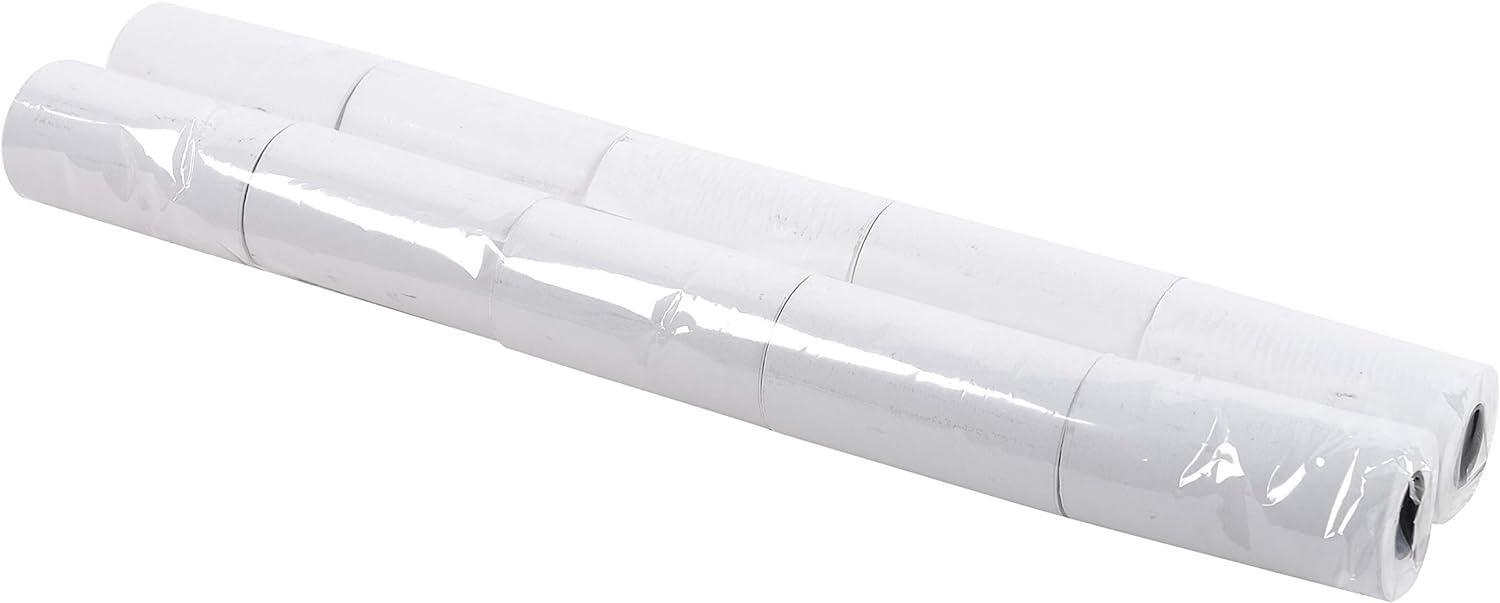 Exacompta - Ref. 40642E - Pack of 20 rolls for bank card tickets 57x30 mm - 1 thermal ply 55g/m2 BPA free. - Yardage (+ or - 2m): 9 m