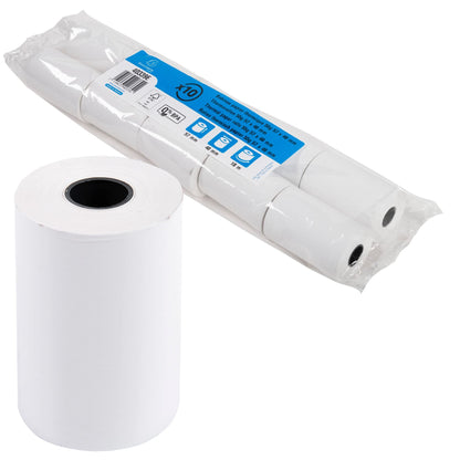 Exacompta 40339E - Bobina 1 pliegue térmico para tarjeta, 10 unidades, 57 x 40 mm