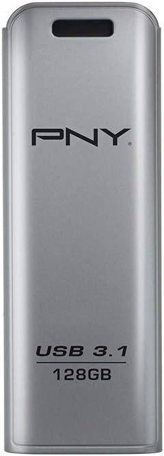 PNY USB Flash Drive Elite Steel 3.1 128GB