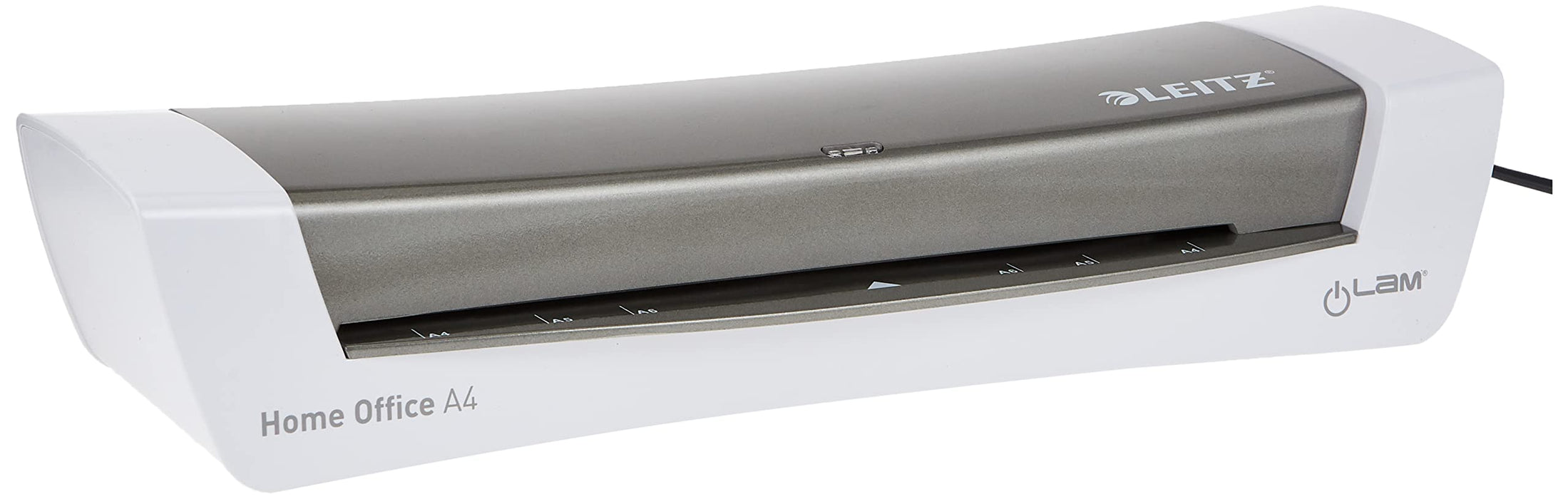Leitz 73681089 iLam A4 Laminator, Ideal for Home Office - Metallic Dark