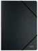 Leitz Recycled Card Folder with Elasticated Bands, A4, Black, Pack of 10