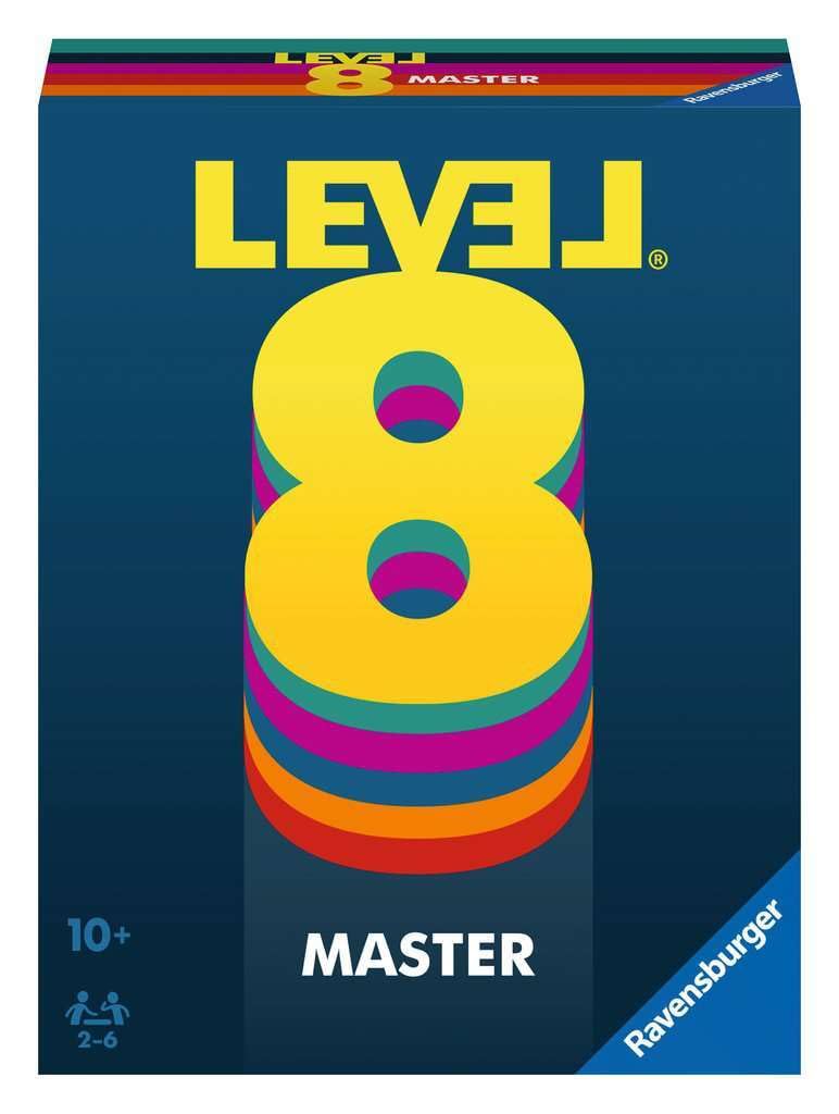 Ravensburger 20868 Level 8, Master Version of The Card Game for 2-6 Players from 10 Years