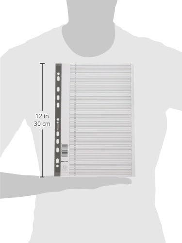 Exacompta - Ref MWD1-50Z - Mylar Printed Indices - For Use WithA4 Documents, Pre-Punched, 160gsm White Card with Reinforced Plastic Tabs, FSC-Certified - 50-Part Dividers (1-50