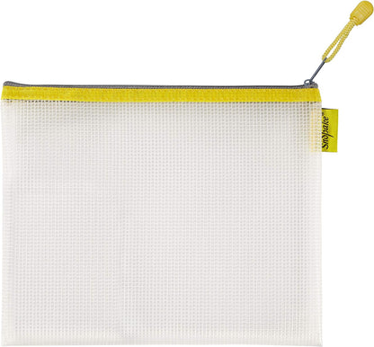Snopake A5 Heavy Duty EVA Mesh Zippa-Bag  255 x 205 mm - Transparent/Assorted