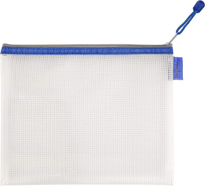Snopake A5 Heavy Duty EVA Mesh Zippa-Bag  255 x 205 mm - Transparent/Assorted