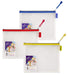 Snopake A5 Heavy Duty EVA Mesh Zippa-Bag  255 x 205 mm - Transparent/Assorted