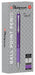 Platignum Tixx Purple Ballpoint Pen  Soft Grip Barrel with Hybrid Gel Ink for Smudge-Free and Ultra-Smooth Writing