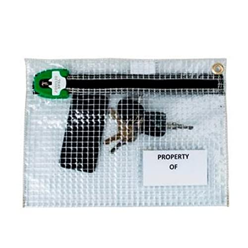 Versapak ASO_PLY 320 x 230 mm Personal Effects Security Bag - Clear