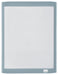 Nobo Mini Magnetic Whiteboard With Coloured Frame, Dry Wipe, Wall Mountable, Includes Whiteboard Pen, Magnets, Eraser & Foam Adhesive Mounting Pads, 216 x 280 mm, 1915625