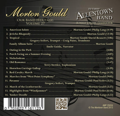 Morton Gould-Our Band Heritage Vol. 27