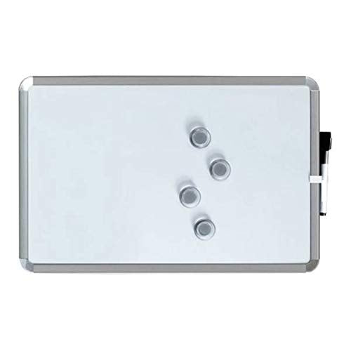 Cathedral WALWB2843SL 280 x 430 mm Magnetic Dry Wipe Board with Frame - Silver/Grey