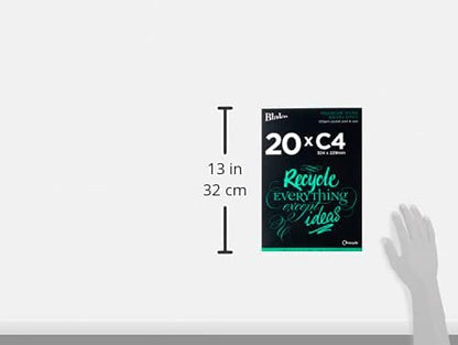 Blake Pure C4 229 x 324 mm 120 gsm Recycled Peel & Seal Pocket Envelopes (RP84653) Super White Wove