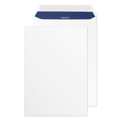 Blake Pure C4 229 x 324 mm 120 gsm Recycled Peel & Seal Pocket Envelopes (RP84653) Super White Wove