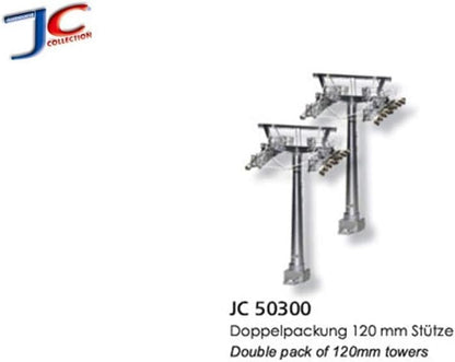 Jaegerndorfer JaegerndorferJC50300 SB H0 Support Set, 2 x 120 mm, Multi-Color