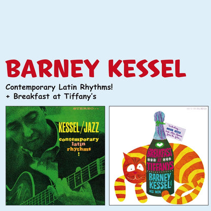 Contemporary Latin Rhythms + Breakfast at Tiffany's - Barney Kessel (2 LPs on