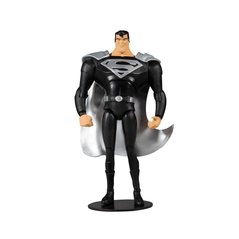 DC Multiverse 7in - Animated Superman (Black Suit) - Collectible Figure