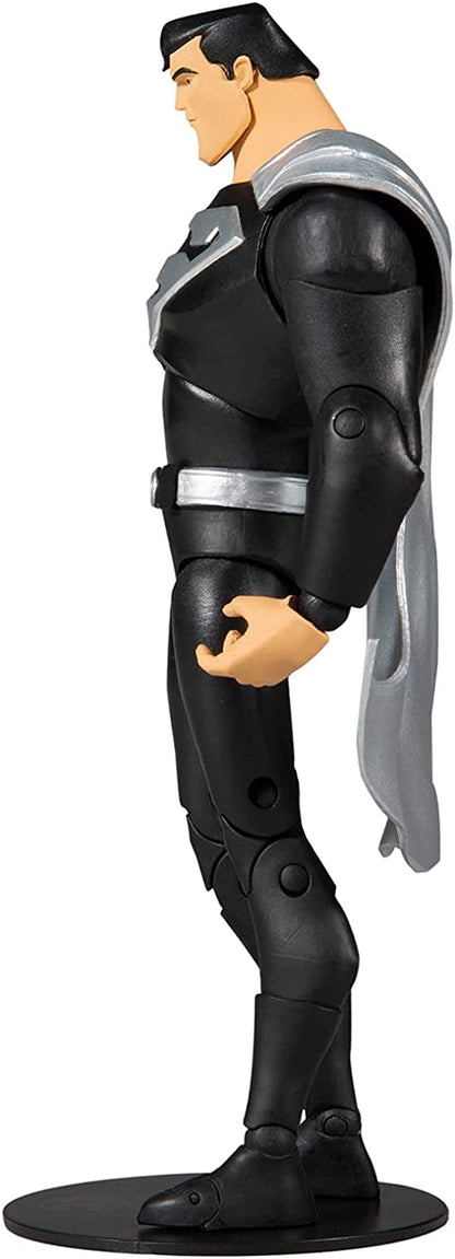 DC Multiverse 7in - Animated Superman (Black Suit) - Collectible Figure
