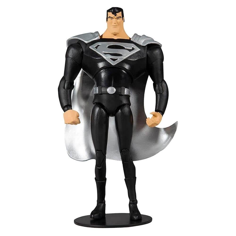 DC Multiverse 7in - Animated Superman (Black Suit) - Collectible Figure