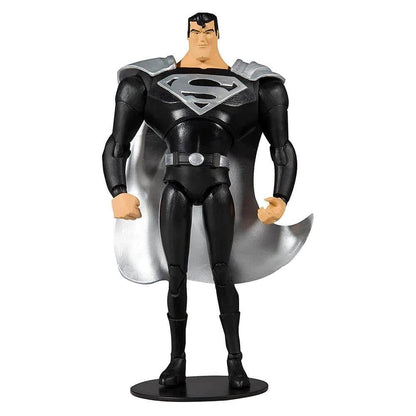DC Multiverse 7in - Animated Superman (Black Suit) - Collectible Figure
