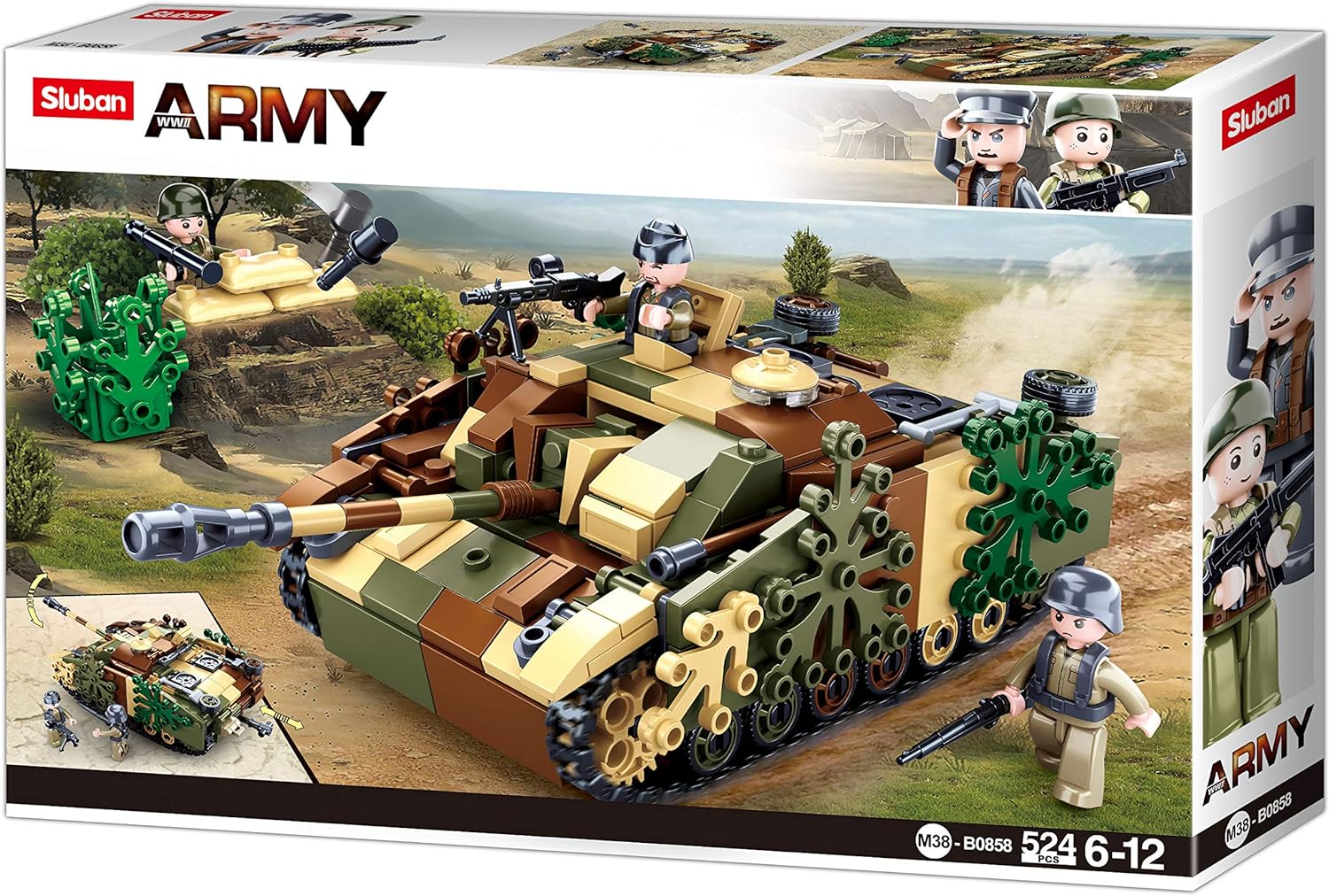 Sluban M38-B0858 (No Suggestions) Armored Fighting Vehicle