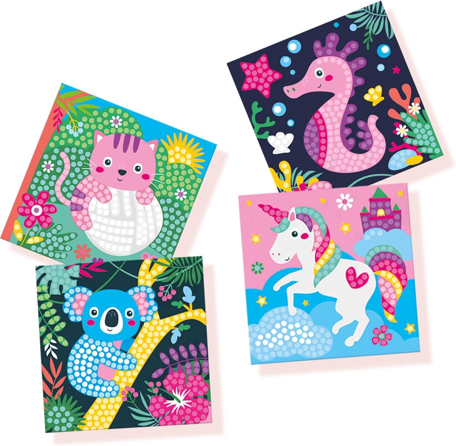 SES Creative 14701 Diamond Painting-Happy Animals
