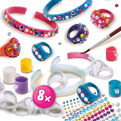 SES Creative - Diamanzo rings and bracelets - (S14706
