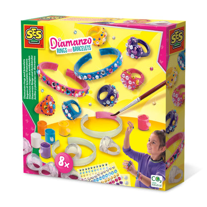 SES Creative - Diamanzo rings and bracelets - (S14706