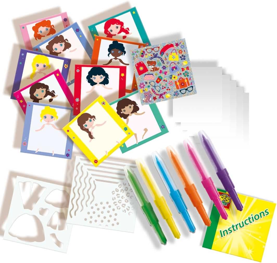 SES Creative 14709 Blow Airbrush Pens - Fashion Designer