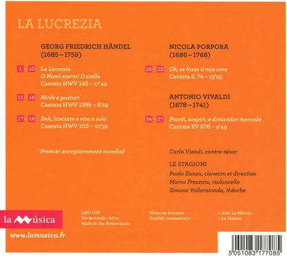 Handel: La Lucrezia