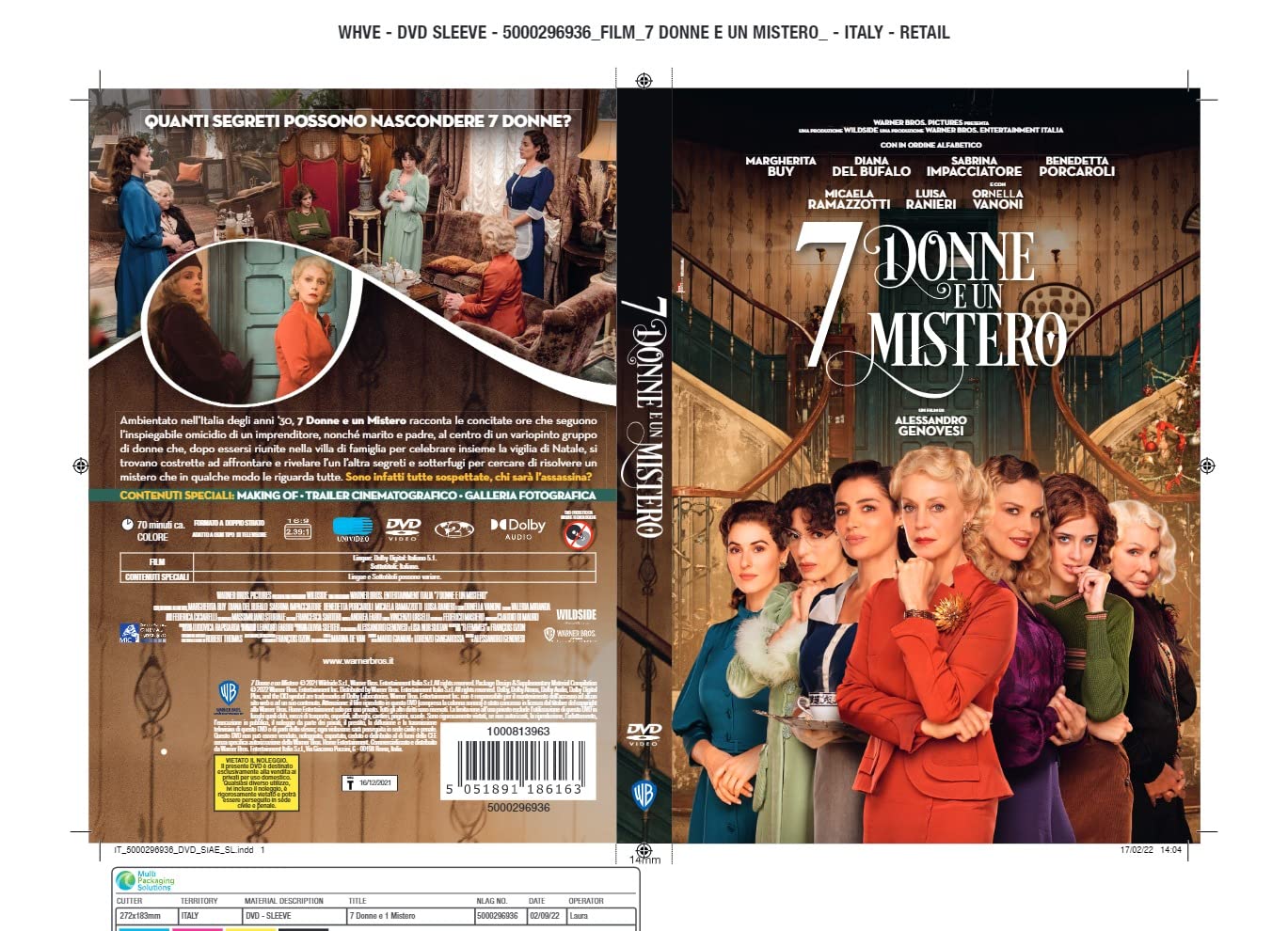 7 Donne E Un Mistero (DS) ( DVD